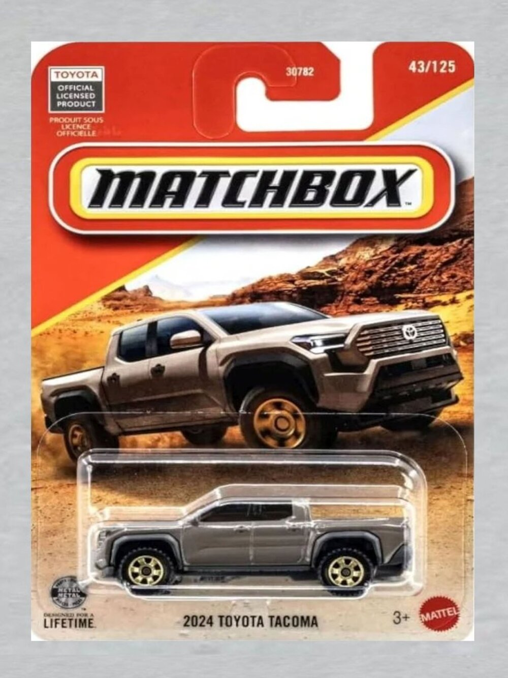 Matchbox 2024 Toyota Tacoma GREY